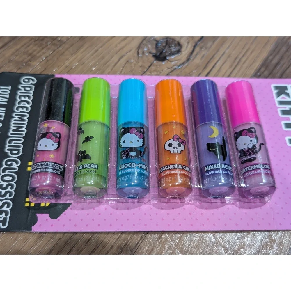 Hello Kitty‎ 6 piece mini lip gloss set